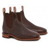 Kangaroo Craftsman Boots  - Chocolate Leather