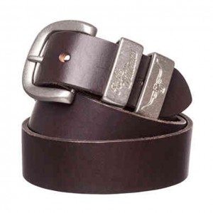 R. M. Williams 3 Piece Solid Hide 1.5" Belt - Chestnut Leather