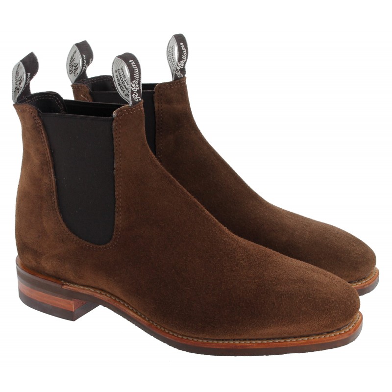Comfort Craftsman Boots - Brown  Suede