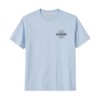 Type T-Shirt - Light Blue Cotton