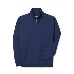 R. M. Williams Mulyungarie 1/4 Zip Sweatshirt - Vintage Blue