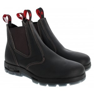 Redback Bobcat Boots Soft Toe UBOK - Claret/Brown Leather