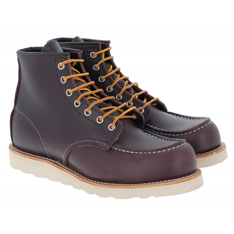 Classic Moc Toe Boots 8847 - Black Cherry