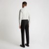 Tapered Long Sleeve Formal Shirt - Green White