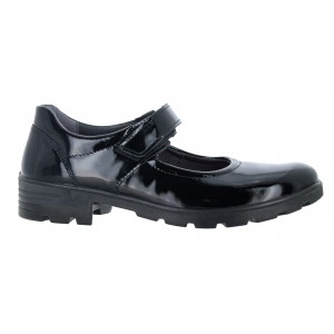 Ricosta Nora 7200402 School Shoes - Black Patent