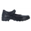 Nora 7200402 School Shoes - Black Leather