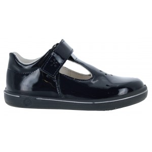 Ricosta Winona 2600202 T-Bar Shoes - Blue Patent