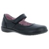 Beth 8500102 School Shoes - Black Leather
