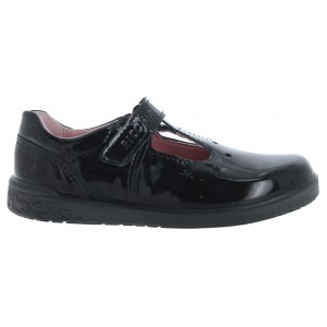 Ricosta Scarlett 8600202 School Shoes - Black Patent