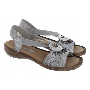 Rieker's Regina 60880 Sandals - Rose Gold Rieker's Regina 60880 Sandals - Rose Gold