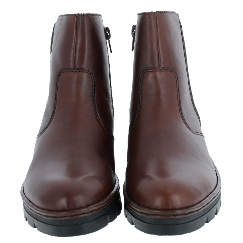Prisca X9165 Ankle Boots - Ebony Leather