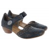 43753-14 Shoes - Blue Leather