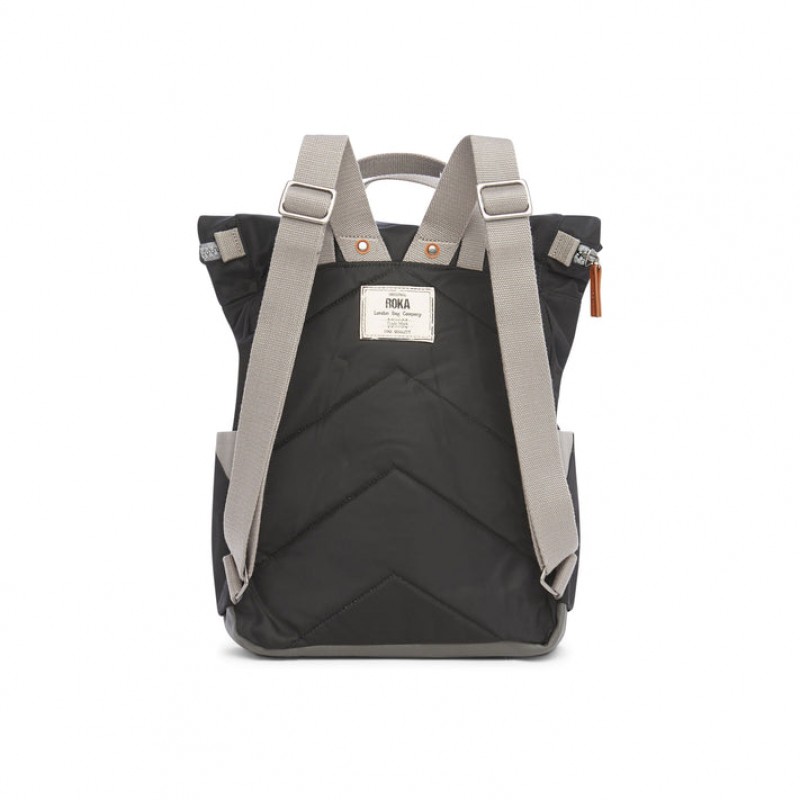 Canfield B Medium Sustainable Nylon Backpack - Black