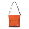 Kennington B Recycled Nylon Medium Crossbody - Burnt Orange