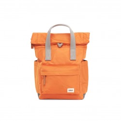 Roka London Canfield B Small Sustainable Nylon Backpack - Burnt Orange
