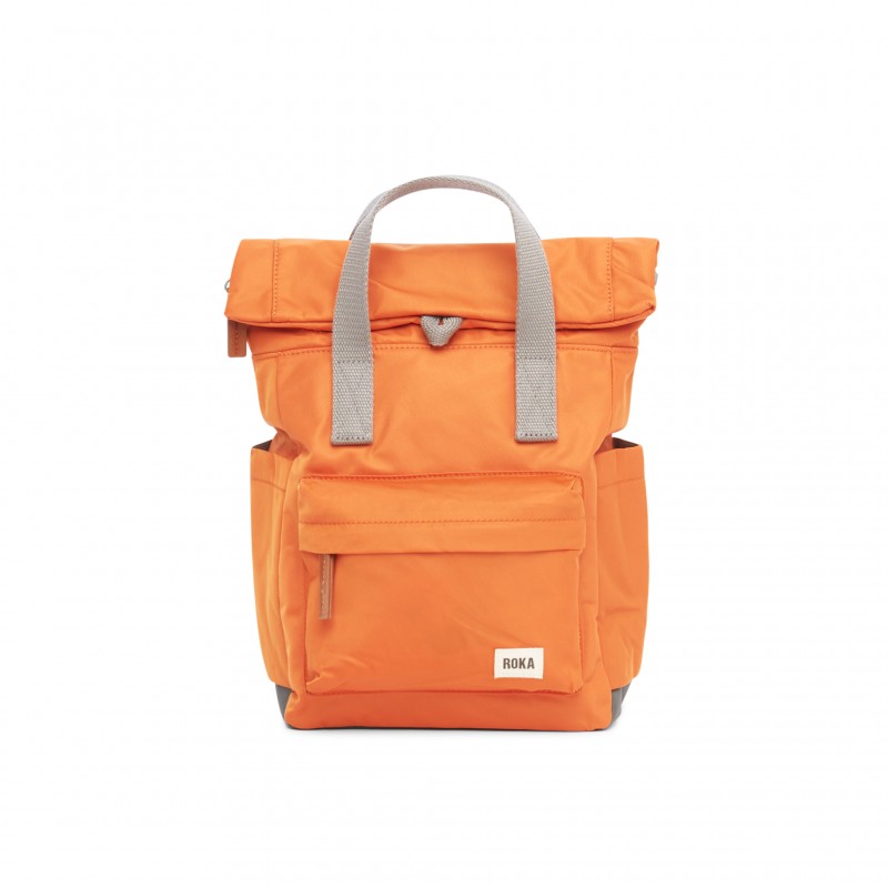 Canfield B Small Sustainable Nylon Backpack - Burnt Orange