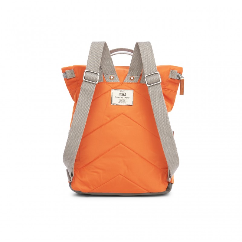 Canfield B Medium Sustainable Nylon Backpack - Burnt Orange