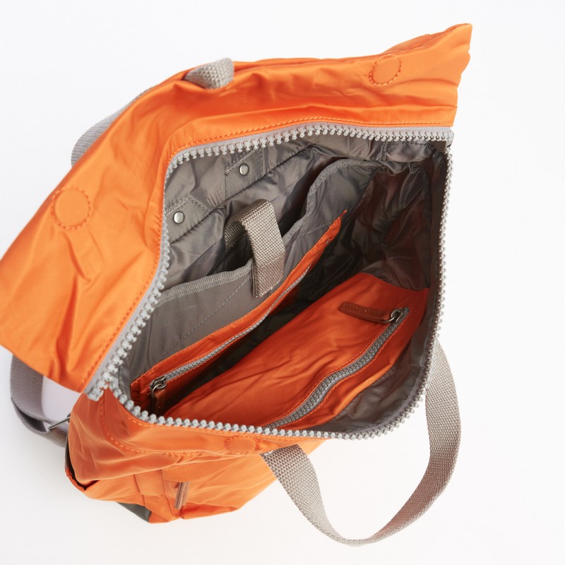 Canfield B Medium Sustainable Nylon Backpack - Burnt Orange