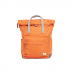Roka London Canfield B Medium Sustainable Nylon Backpack - Burnt Orange