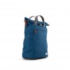 Finchley A Medium Recycled Canvas Backpack - Marine
