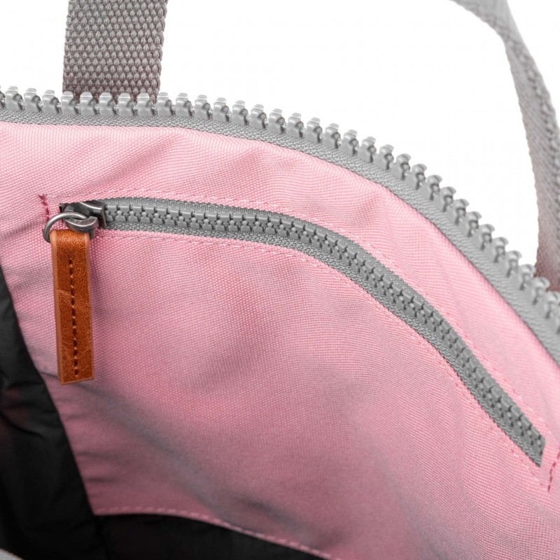 Finchley A Small Recycled Canvas Backpack - Rose