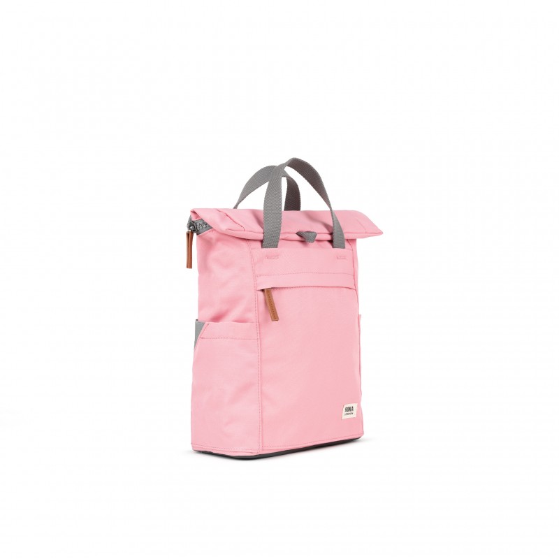 Finchley A Small Recycled Canvas Backpack - Rose