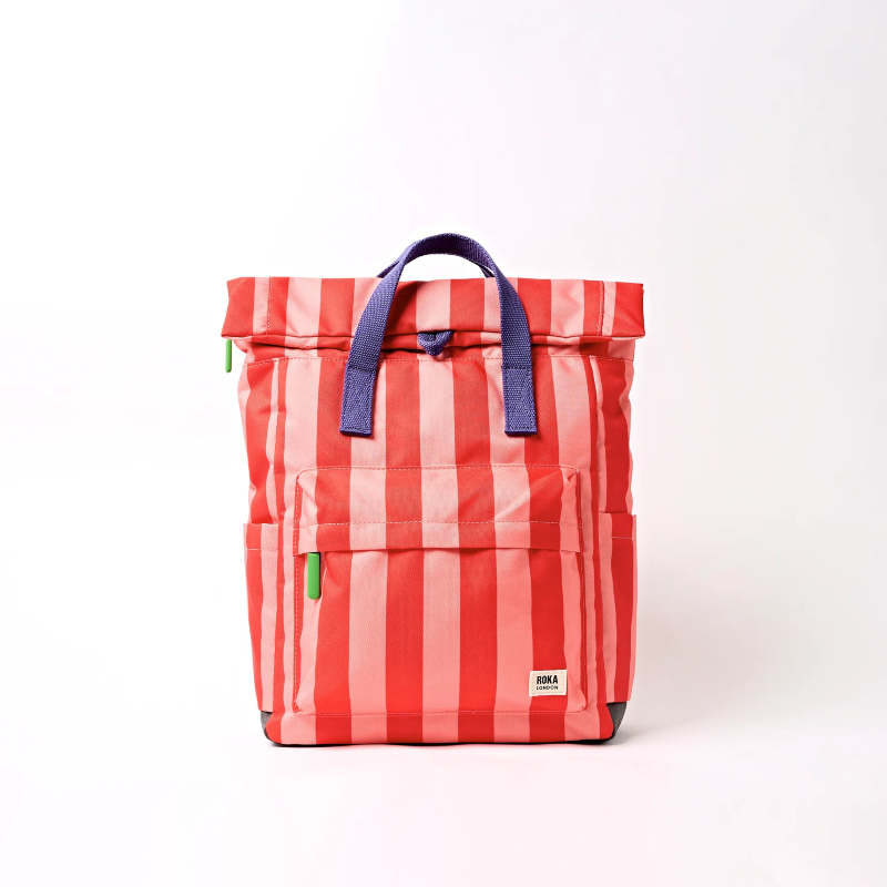 Canfield B Recycled Canvas Medium Backpack - Circus Print