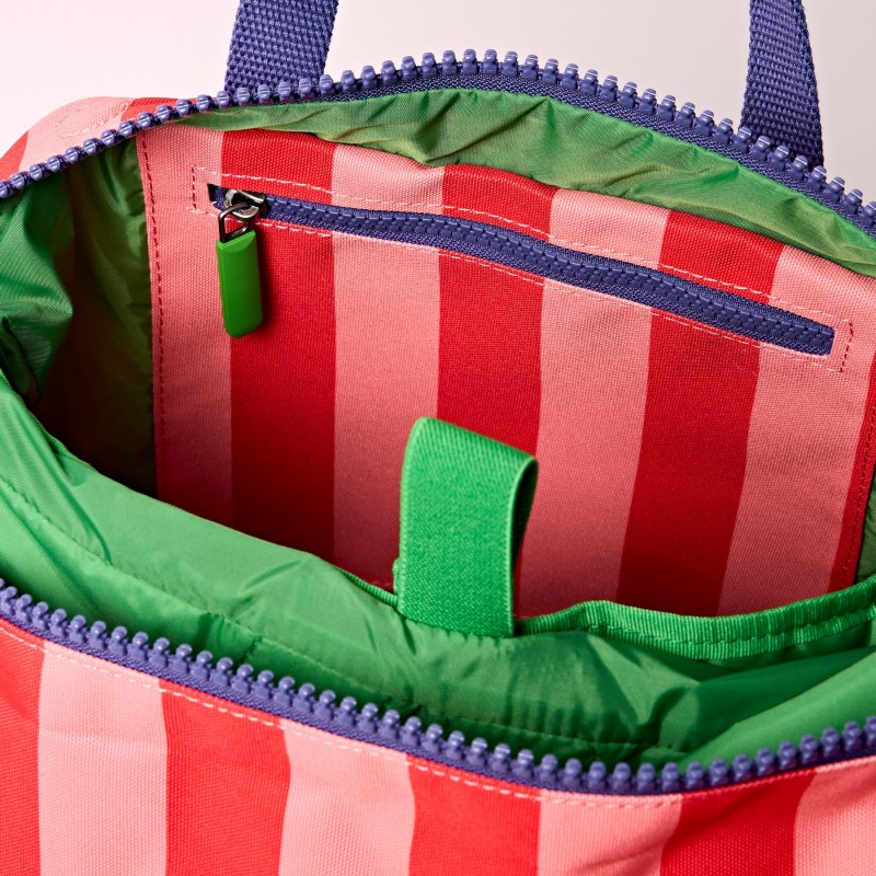 Canfield B Recycled Canvas Medium Backpack - Circus Print