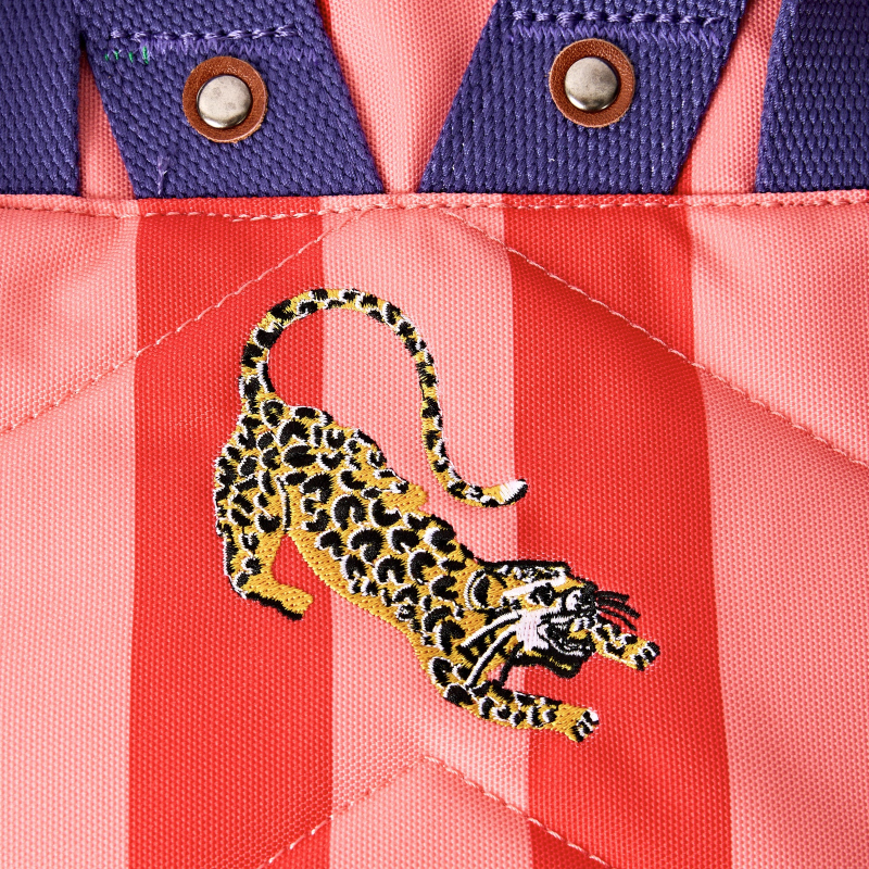 Canfield B Recycled Canvas Medium Backpack - Circus Print