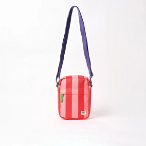 Roka London Bond Recycled Canvas Crossbody - Circus Print