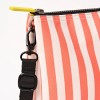 Carnaby XL Canvas Crossbody - Coral Stripe