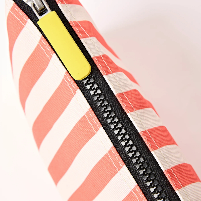 Carnaby XL Canvas Crossbody - Coral Stripe