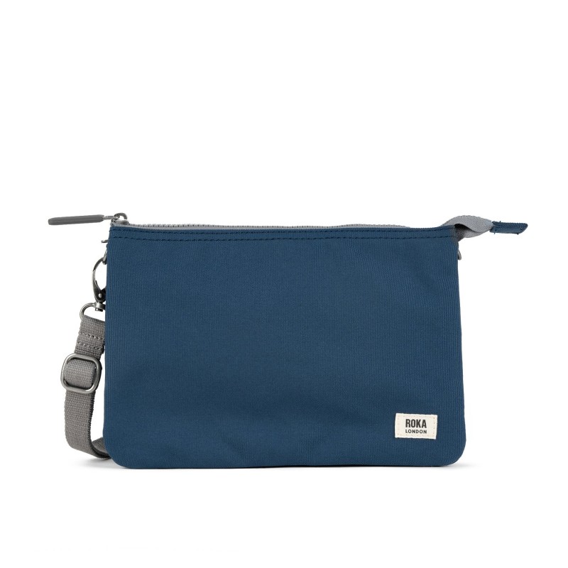 Carnaby  XL Canvas Crossbody - Deep Blue