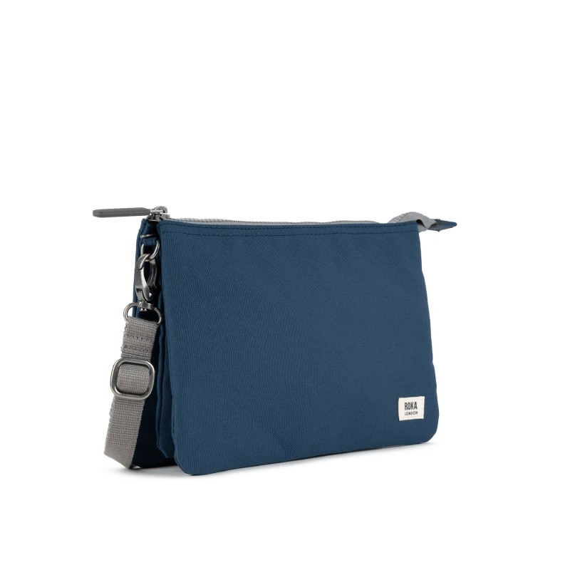Carnaby  XL Canvas Crossbody - Deep Blue