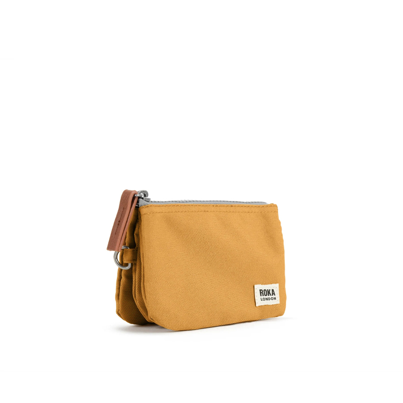 Carnaby Recycled Canvas Wallet - Flax