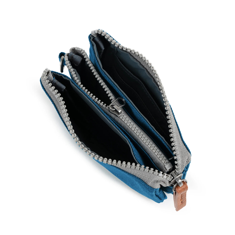 Carnaby Recycled Canvas Wallet - Marine