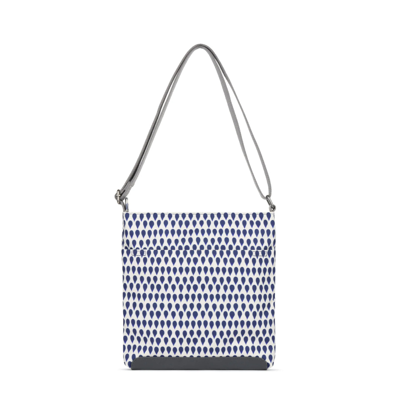 Kennington B Recycled Canvas Crossbody - Denim Rain