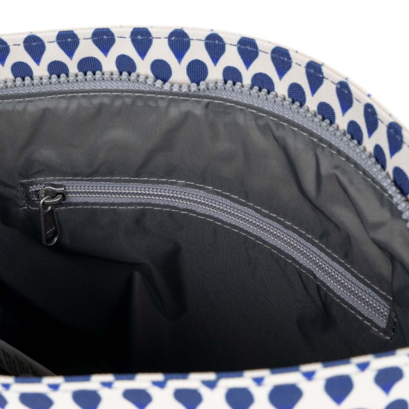 Kennington B Recycled Canvas Crossbody - Denim Rain