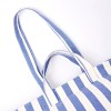 Marylebone Tote Bag - Denim Stripe Canvas