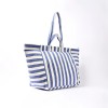 Marylebone Tote Bag - Denim Stripe Canvas