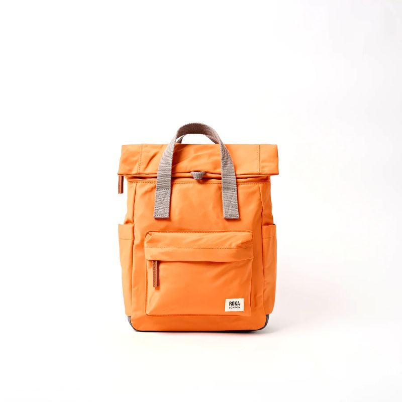 Canfield B Recycled Nylon Small Backpack - Jaffa Orange