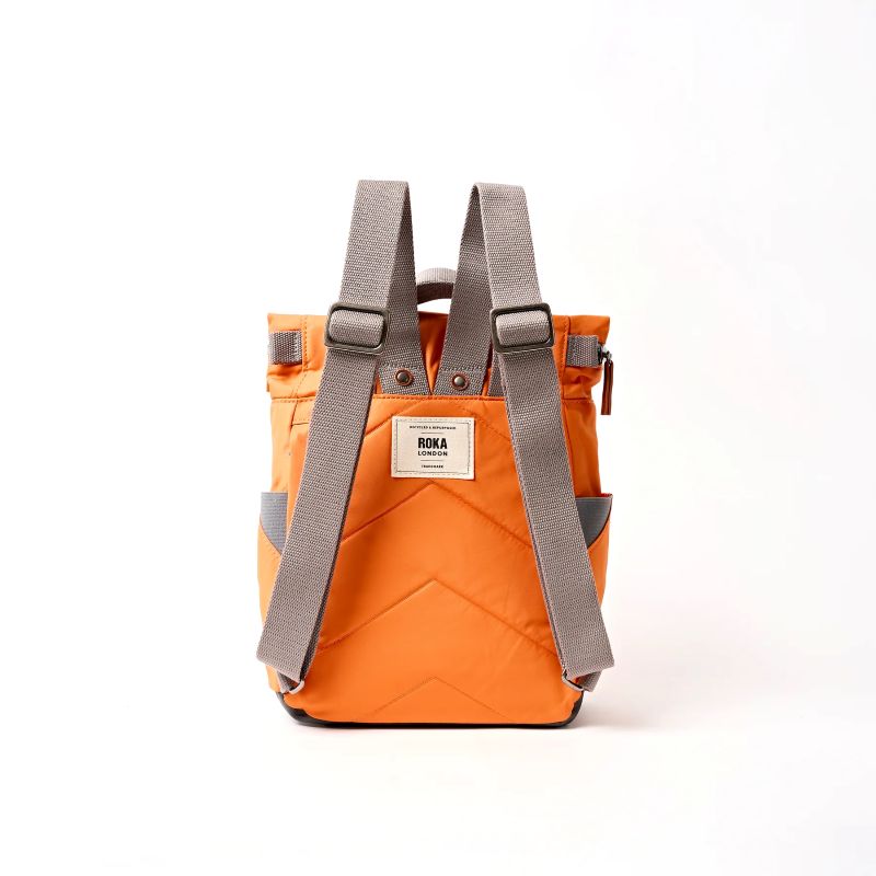 Canfield B Recycled Nylon Small Backpack - Jaffa Orange