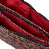 Carnaby XL Canvas Crossbody - Scarlet Leopard