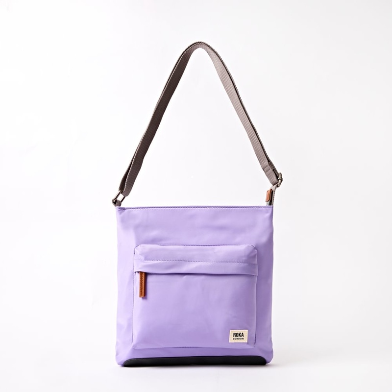 Kennington B Recycled Nylon Medium Crossbody -  Thistle Bloom
