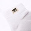 Wembley Ankle Socks - Off White Textile