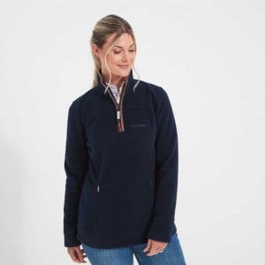 Schoffel Tilton II 1/4 Zip Fleece 13447 - Navy Textile