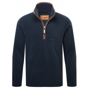 Schoffel Berkeley 1/4 Zip Fleece 21106 - Petrol Blue 
