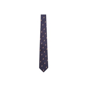 Schoffel Ashford Silk Tie 9600 -  Blue Labrador