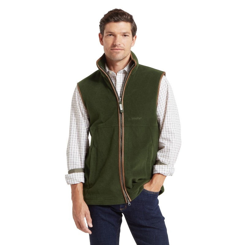 Oakham Fleece Gilet 1056 - Forest