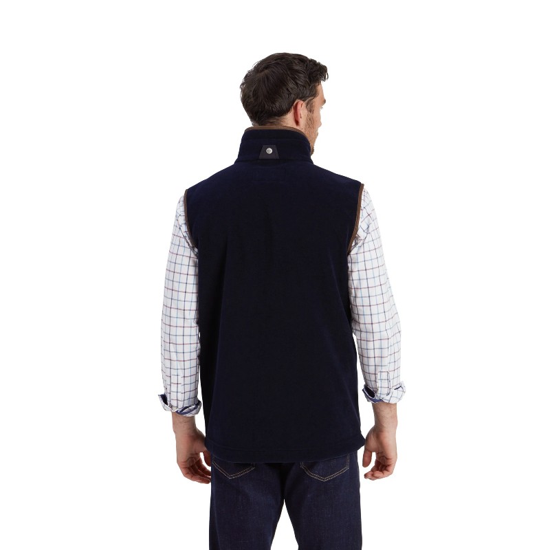 Oakham Fleece Gilet 1056 - Navy